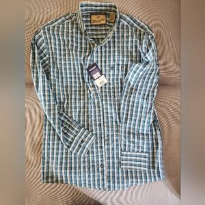NWT Men's Wrangler Western Shirt